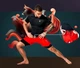 Компрессионные шорты для RDX MMA T16 2-в-1 RED/BLACK-M (MSC-T16RB-M) - изображение 8