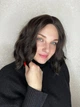 Парик женский без челки из термоволокна Hairin Heaven ручной работы шоколад - зображення 1