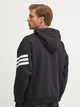 Толстовка на молнии мужская Adidas Not Sports Specific M Fi 3S Fz JD4827 S Черная (4067906112196) - изображение 6