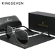 Мужские поляризационные солнцезащитные очки KINGSEVEN N7899 Gun Gray - изображение 1