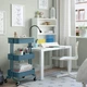 Візок, синій 35x45x77см Ikea RASKOG 105.867.84 - изображение 4