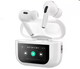 Беспроводные наушники Mzymi A8 Pro шумоподавляющие наушники Bluetooth с сенсорным управлением/ белые - изображение 1