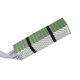 Килимок складаний IXPE Naturehike NH19QD008, алюмінієва плівка, 185x56х1,8 см зелений 6927595794388 - зображення 3