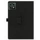 Чохол - книжка Textile Leather Case with Stand для Teclast M50 Mini, Black - зображення 2