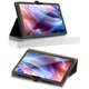 Чохол - книжка Textile Leather Case with Stand для Teclast M50 Mini, Black - зображення 4