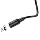 Data Кабель BOROFONE BX41 USB to Micro-USB 2.4A connectors magnetic 1m, Black - зображення 3