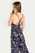 Комбинезон с цветочным принтом Bershka 5673/190/452 синий M - изображение 4
