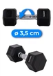 Гантель шестигранна THUNDER 7,5 кг - изображение 7