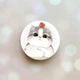 Держатель для смартфона / планшета попсокет Popsocket Белый :: Котёнок (принт pop_4) - изображение 1