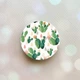 Держатель для смартфона / планшета попсокет Popsocket Белый :: Кактусы (принт pop_15) - изображение 1