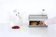 Хлебница Brabantia Roll Top Bread Bin Medium 17.3 х 26.5 х 31.6 см стальной 348907 (00860218) - изображение 5