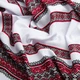 Ткань декоративная Анастасия с орнаментом красно-черная, этнический узор 4941724 - изображение 2