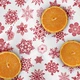 Скатерть на стол водоотталкивающая 140х180 SNOWFLAKES 4965596 - изображение 3