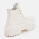 Женские кеды кожаные высокие Converse Ctas Lugged Heel Hi A10370C 36 (5.5US) 22.5 см Молочные (194435015088) - изображение 5