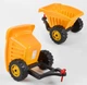Причіп для педального трактора Pilsan до 35 кг. Yellow (102741) 4915903 - зображення 5