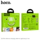 Кабель силиконовый мягкий HOCO Lightning Silicone X21 Plus 1 метр белый 6931474711816 - изображение 5