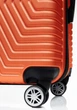 Мала пластикова валіза на колесах 45L GD Polo жовтогарячий - зображення 4