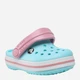 Детские кроксы-сабо для девочки Crocs 207005-4S3 19-20 (C4) Мятный/Розовый (191448710481) - изображение 3