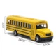 Модель автомобиля School bus 1:64. Игрушечная машинка Школьный автобус. Металлическая инерционная машинка - изображение 2