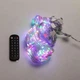 Умная гирлянда Smart штора 400 LED 3*3 м с управлением со смартфона, мультиколор W006SH - изображение 7