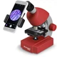 Мікроскоп Bresser Junior 40x-640x Red з набором для дослідів та адаптером для смартфона (8851300E8G000) 4696968 - зображення 2