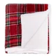 Плед Ardesto Sherpa Клетка ART0201SH 160х200 см красный 5015074 - изображение 4