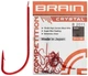 Крючок Brain Crystal B2011 #16 (20 шт/уп) ц:red (1858-80-28) 4966122 - изображение 1