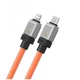 Кабель Baseus CoolPlay Series Fast Charging Cable Type-C to Lightning 20W 1m, Orange (CAKW000007) 4945657 - изображение 2