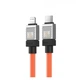 Кабель Baseus CoolPlay Series Fast Charging Cable Type-C to Lightning 20W 1m, Orange (CAKW000007) 4945657 - изображение 3