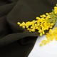 Ткань пальтовая Дакота однотонная, 150 см, 397 гр/м2 темный хаки 5009051 - изображение 3