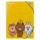 Папка на резинке A4 YES Line Friends 492098 4917804 - изображение 1