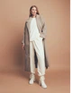 Женское пальто Diverse COATANA M/L Бежевый меланж (5905384060396) - изображение 11