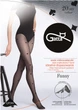 Колготки в сердца и звездочки Gatta 20 den Funny 09 2 nero - изображение 2