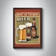 Набір вінтажних пивних постерів для пабу / 8 шт / пивний плакат / beer vintage poster 8 - изображение 8