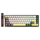 Механическая клавиатура на магнитных переключателях Aula WIN 68 HE MAX с RGB подсветкой Gray\Yellow - изображение 1