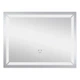 Зеркало для ванной комнаты Kroner KRM Spiegel HR2 700х1000 прямоугольное с LED-подсветкой - изображение 2