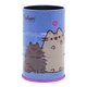 Стакан для ручок Yes Pusheen "Кошенятко" металевий круглий (708377) - зображення 1