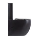 Унітаз для підлоги Qtap Robin Ultra Quiet безободковий з сидінням Soft-Close MATT BLACK QT13226083AMB - зображення 4