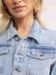 Плаття-сорочка джинсове міді осіннє жіноче Big Star Laylana 162 S Блакитне (5900714830878) - зображення 4