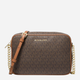 Torebka crossbody damska mała Michael Kors 32F1GJ6C7B-200 Brązowa (800070211201) - obraz 1