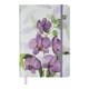 Книжка записна на гумці Buromax Orchid А5 96 аркушів у клітинку тверда обкладинка (BM.255119-39) - зображення 1