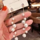 Сережки "Pearl Chains", золото - зображення 2