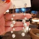 Сережки "Pearl Chains", золото - зображення 3