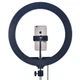 Кольцевая RGB лампа 30 см Ring Ligh MJ 300 Цветная LED лампа кольцо от USB + держатель для телефона - изображение 2