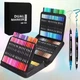 Фломастеры акварельные двухсторонние Dual Brush 100 шт маркеры на водной основе художественные для рисования с сумкой - изображение 2