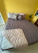 Евро макси покрывало ЗИГЗАГ IDEIA двустороннее шоколад/беж 240х260 - изображение 2