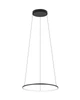 Люстра Nowodvorski 10863 Circolo LED S 1x18W 4000K 600Lm IP20 Чорна (10863) - изображение 2