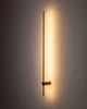 Бра, настінний світильник Nowodvorski 11381 Saber LED L 1x16W 3000K 540Lm IP20 Silk Olive (11381) - изображение 2