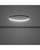 Люстра Nowodvorski 10812 Circolo LED M 1x21W 3000K 660Lm IP20 Чорна (10812) - зображення 2