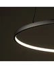Люстра Nowodvorski 10812 Circolo LED M 1x21W 3000K 660Lm IP20 Чорна (10812) - зображення 3